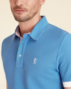 Homme Vicomte A Polos^Polo à Détails Imprimé