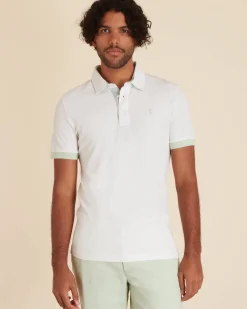 Homme Vicomte A Polos^Polo à Détails Imprimé
