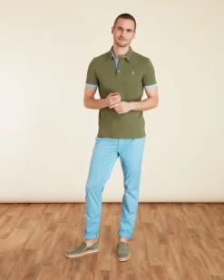 Homme Vicomte A Polos^Polo à Manches courtes Bicolore