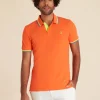Homme Vicomte A Polos^Polo Ajusté Manches Courtes