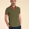 Homme Vicomte A Polos^Polo Ajusté Manches Courtes