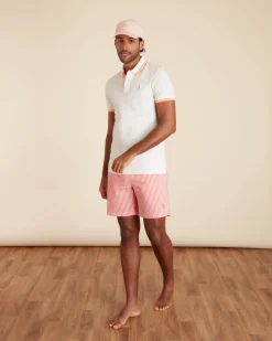 Homme Vicomte A Polos^Polo Ajusté Manches Courtes