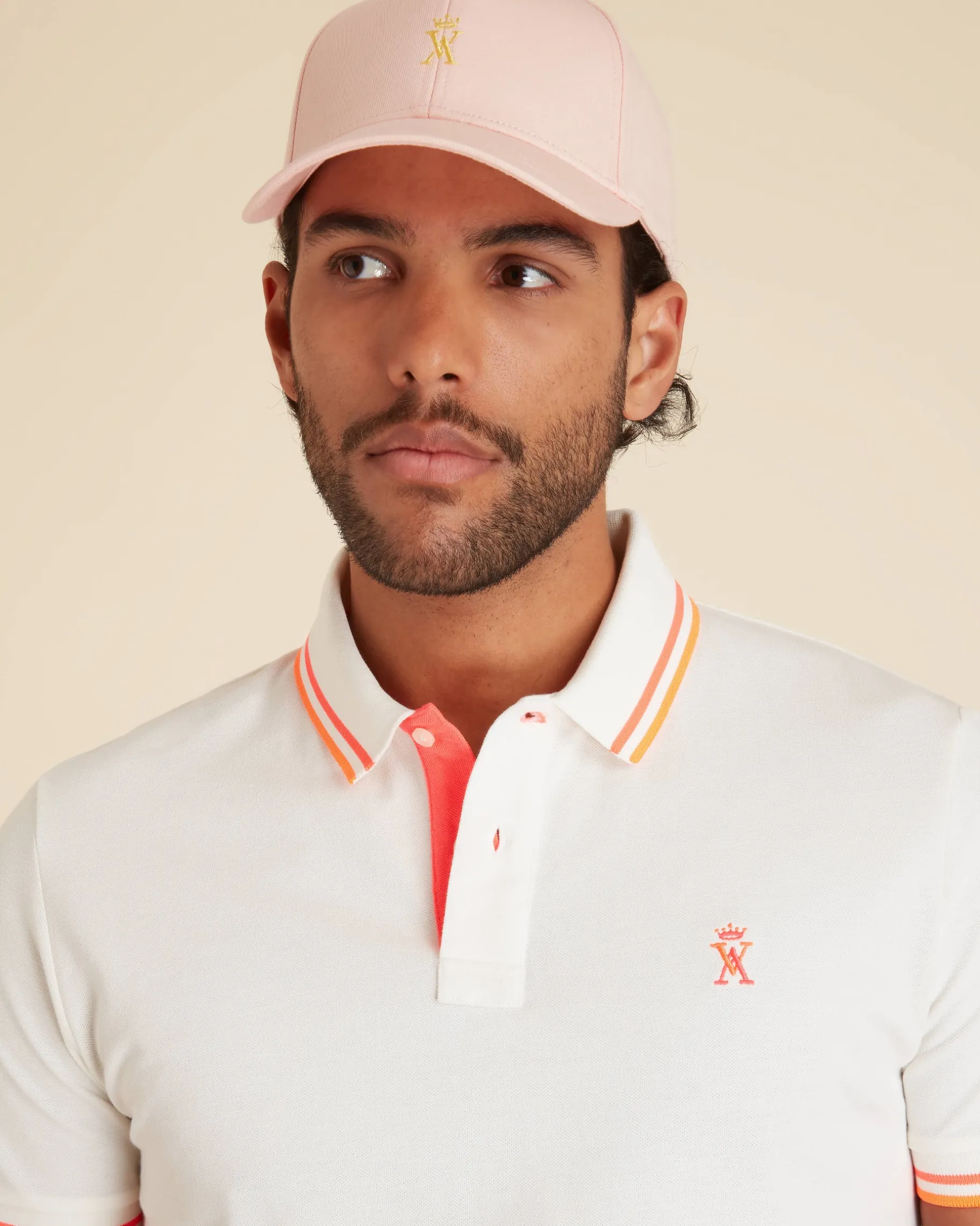 Homme Vicomte A Polos^Polo Ajusté Manches Courtes