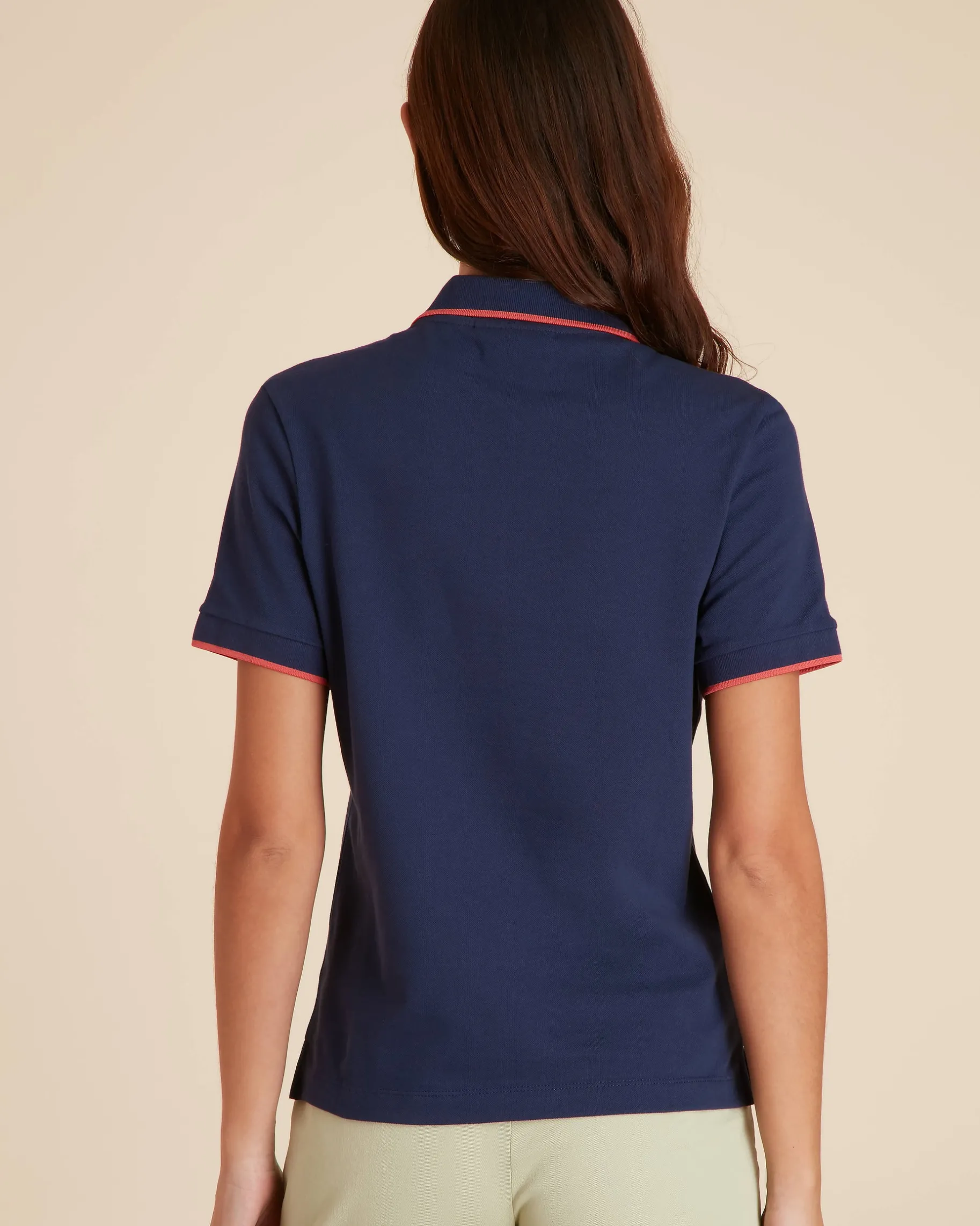 Femme Vicomte A Polos & T-Shirts^Polo Manches Courtes à details contrastés