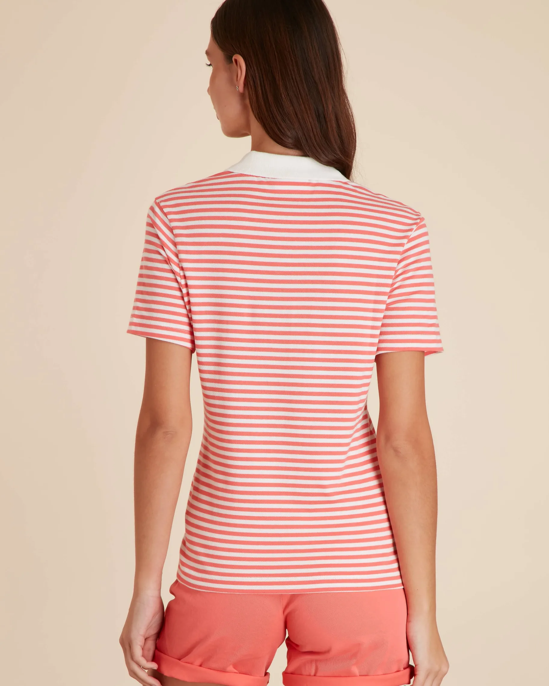 Femme Vicomte A Polos & T-Shirts^Polo Manches Courtes marinière