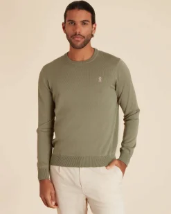 Homme Vicomte A Pulls^Pull Col Rond Uni