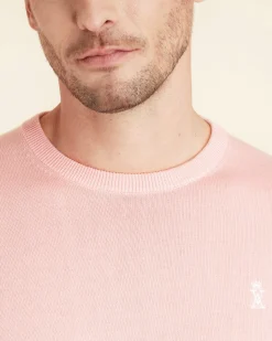 Homme Vicomte A Pulls^Pull Col Rond Uni