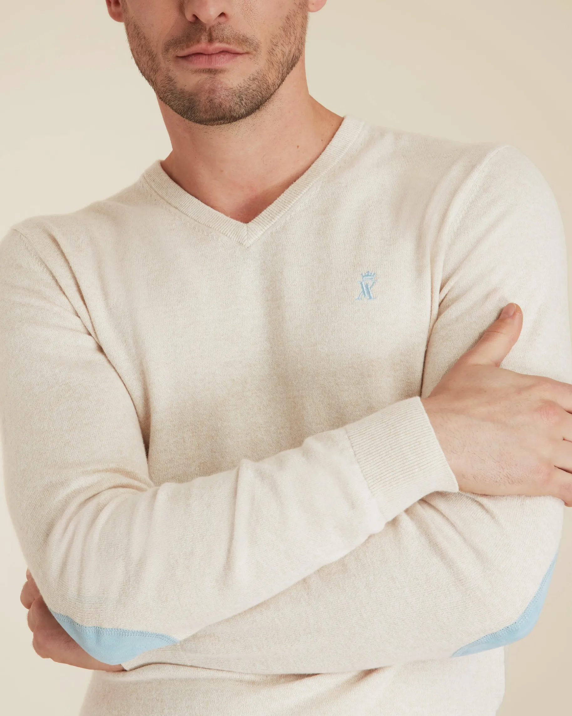 Homme Vicomte A Pulls^Pull Karl col V