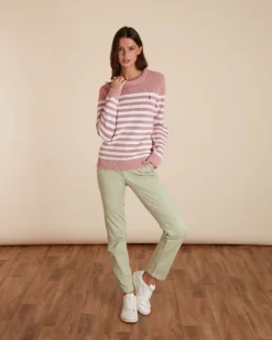 Femme Vicomte A Pulls & Sweats^Pull Marinière Col Rond