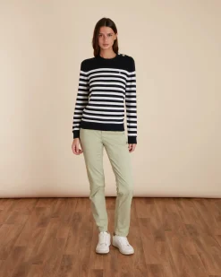 Femme Vicomte A Pulls & Sweats^Pull Marinière Col Rond