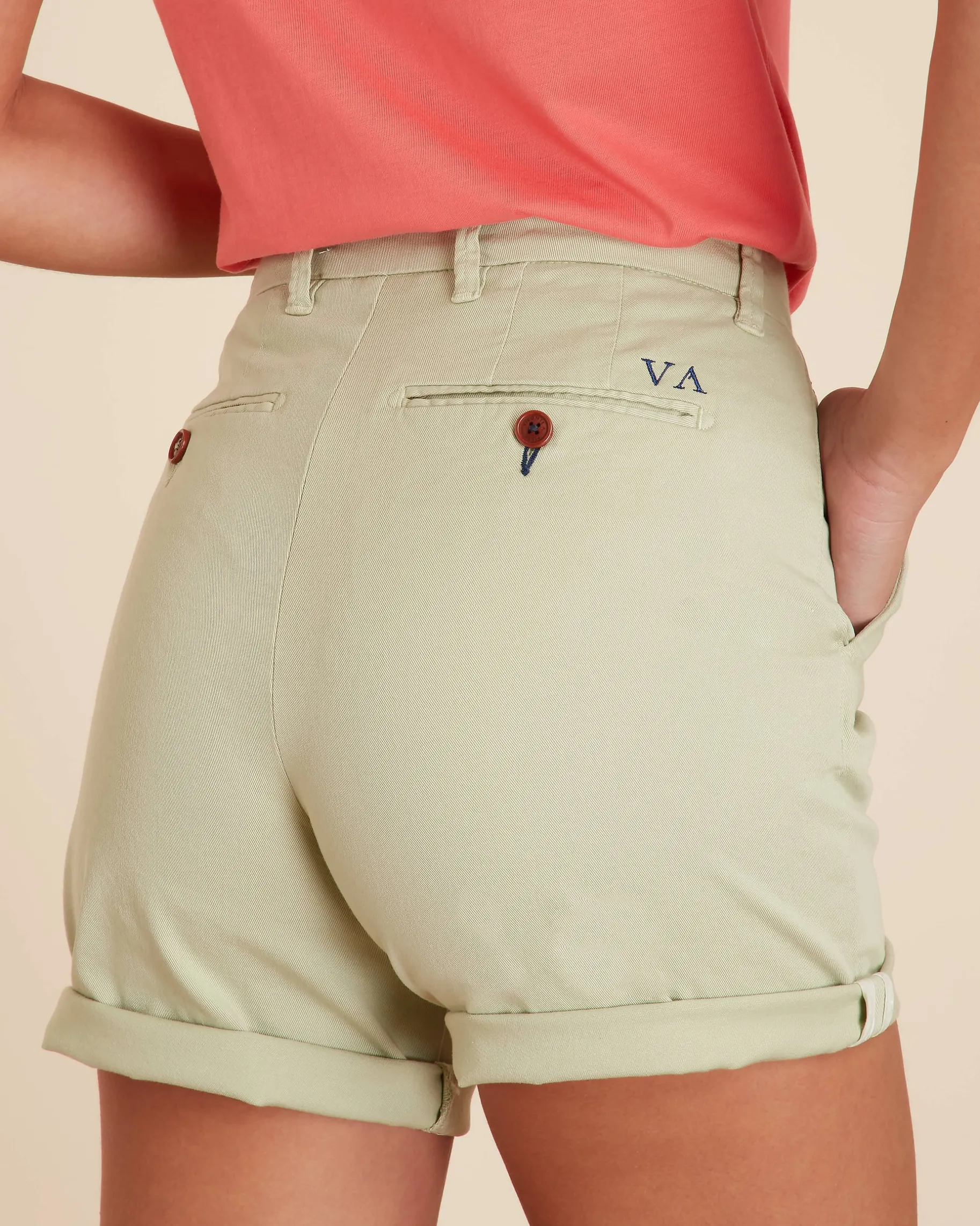 Femme Vicomte A Robes & Pantalons^Short Chino