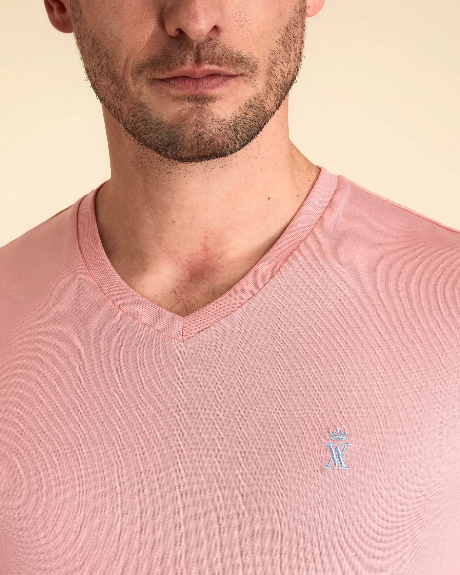 Homme Vicomte A T-Shirts^T-shirt à Col V