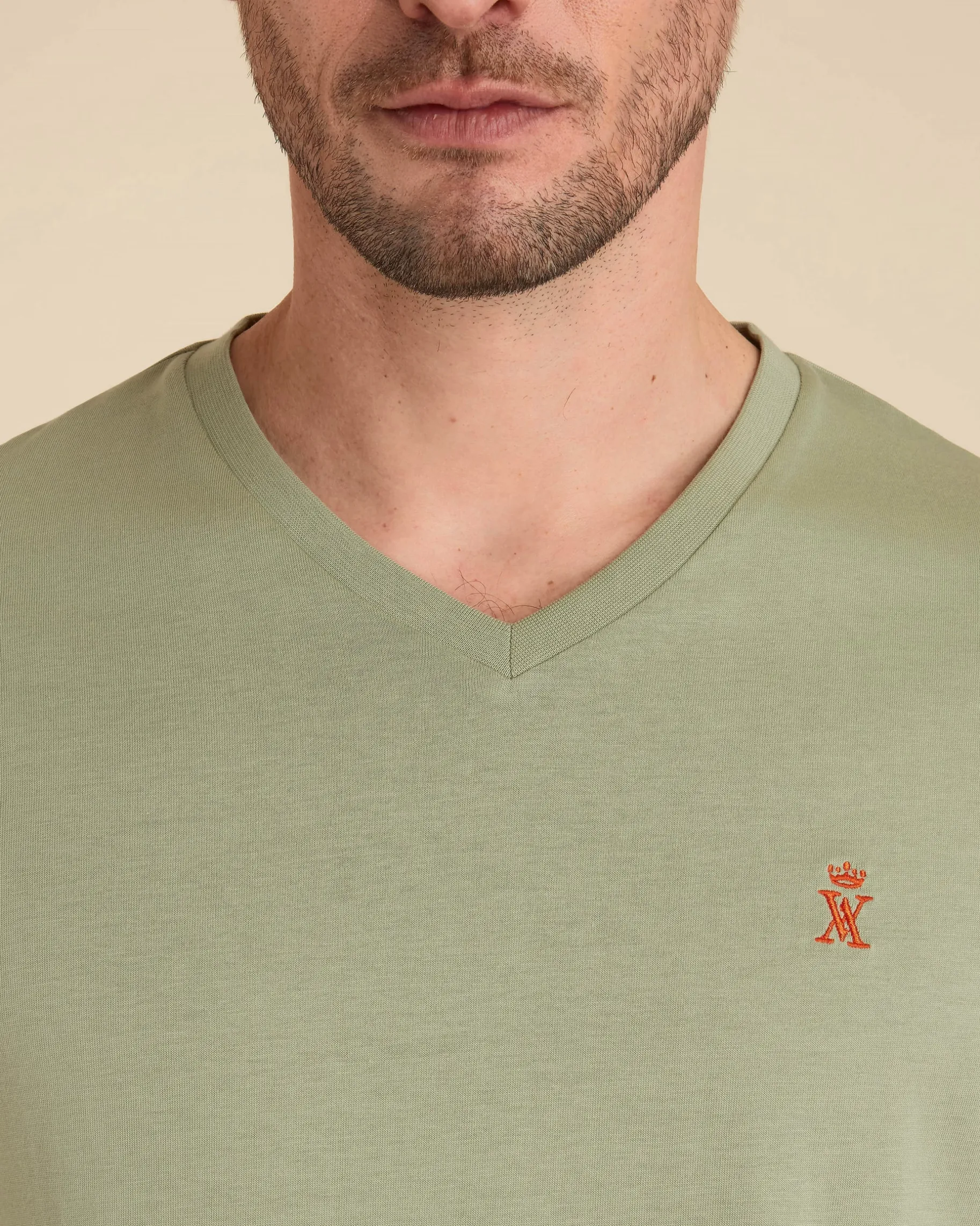 Homme Vicomte A T-Shirts^T-shirt à Col V