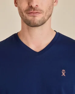 Homme Vicomte A T-Shirts^T-shirt à Col V