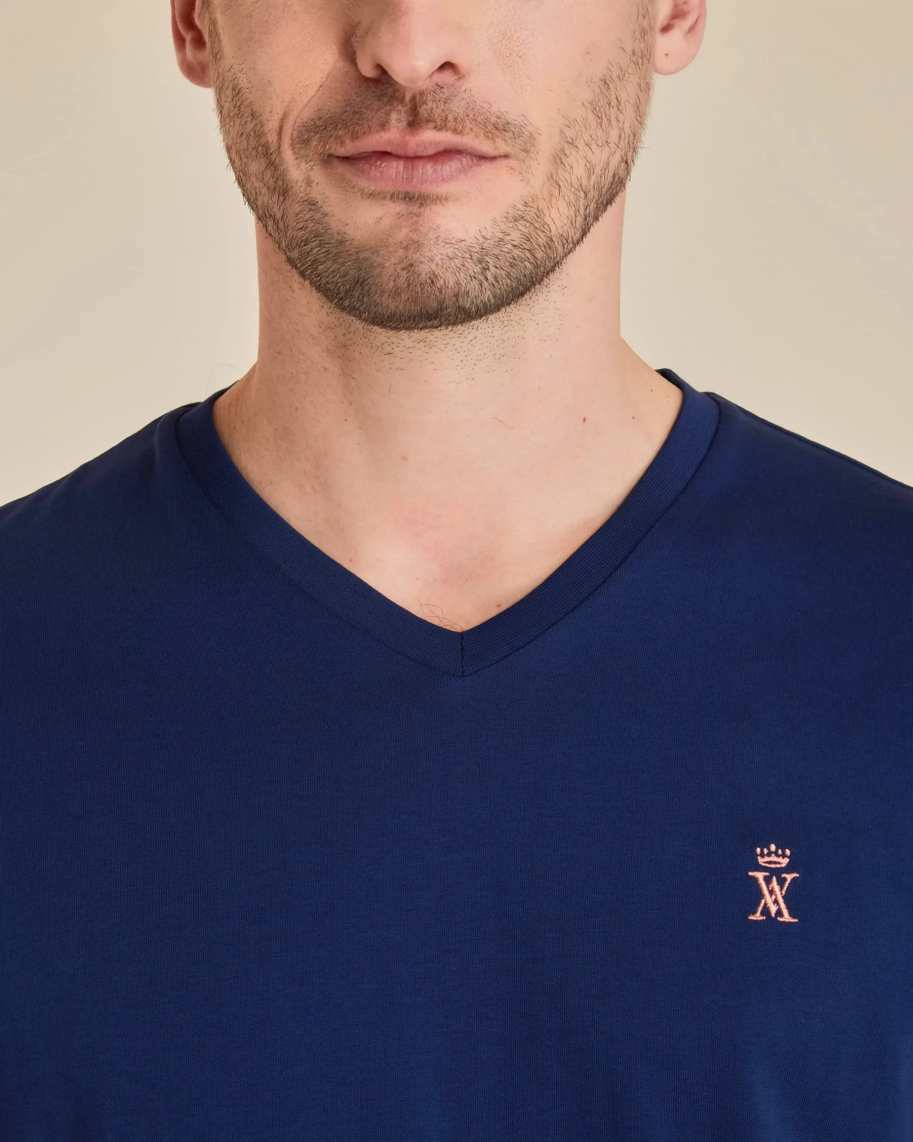 Homme Vicomte A T-Shirts^T-shirt à Col V