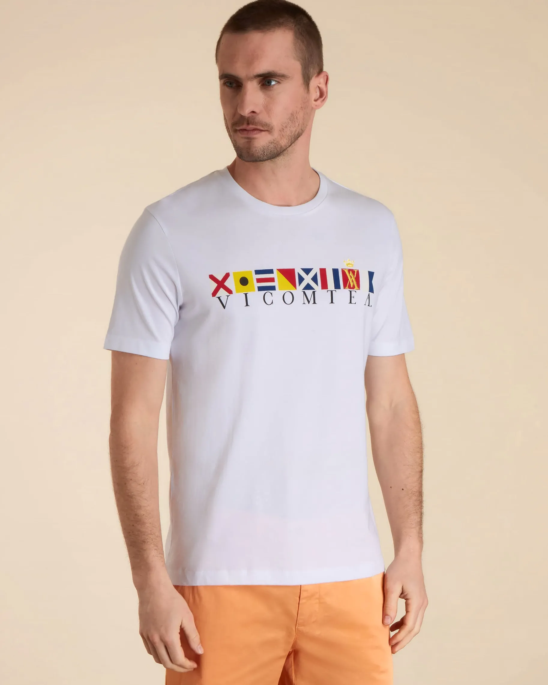 Homme Vicomte A T-Shirts^T-shirt Artwork Nautique