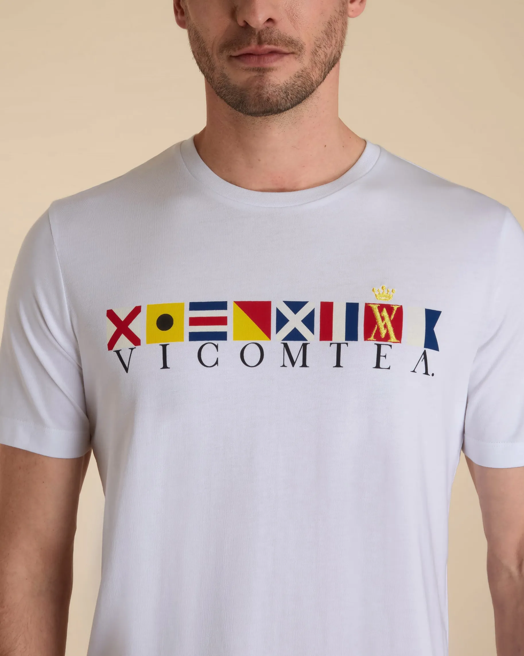 Homme Vicomte A T-Shirts^T-shirt Artwork Nautique