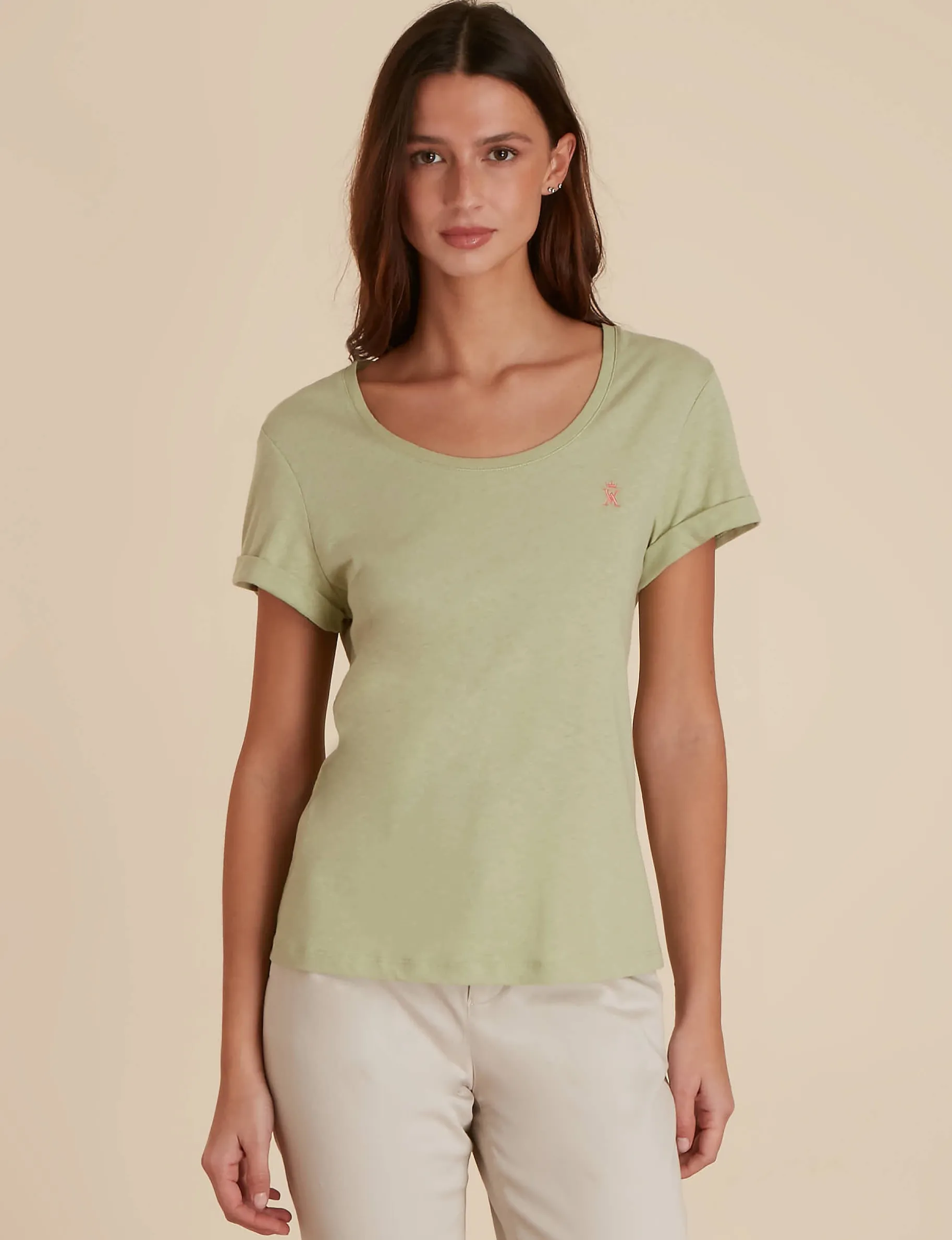 Femme Vicomte A Polos & T-Shirts^T-shirt Col Rond