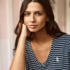 Femme Vicomte A Polos & T-Shirts^T-shirt Col V