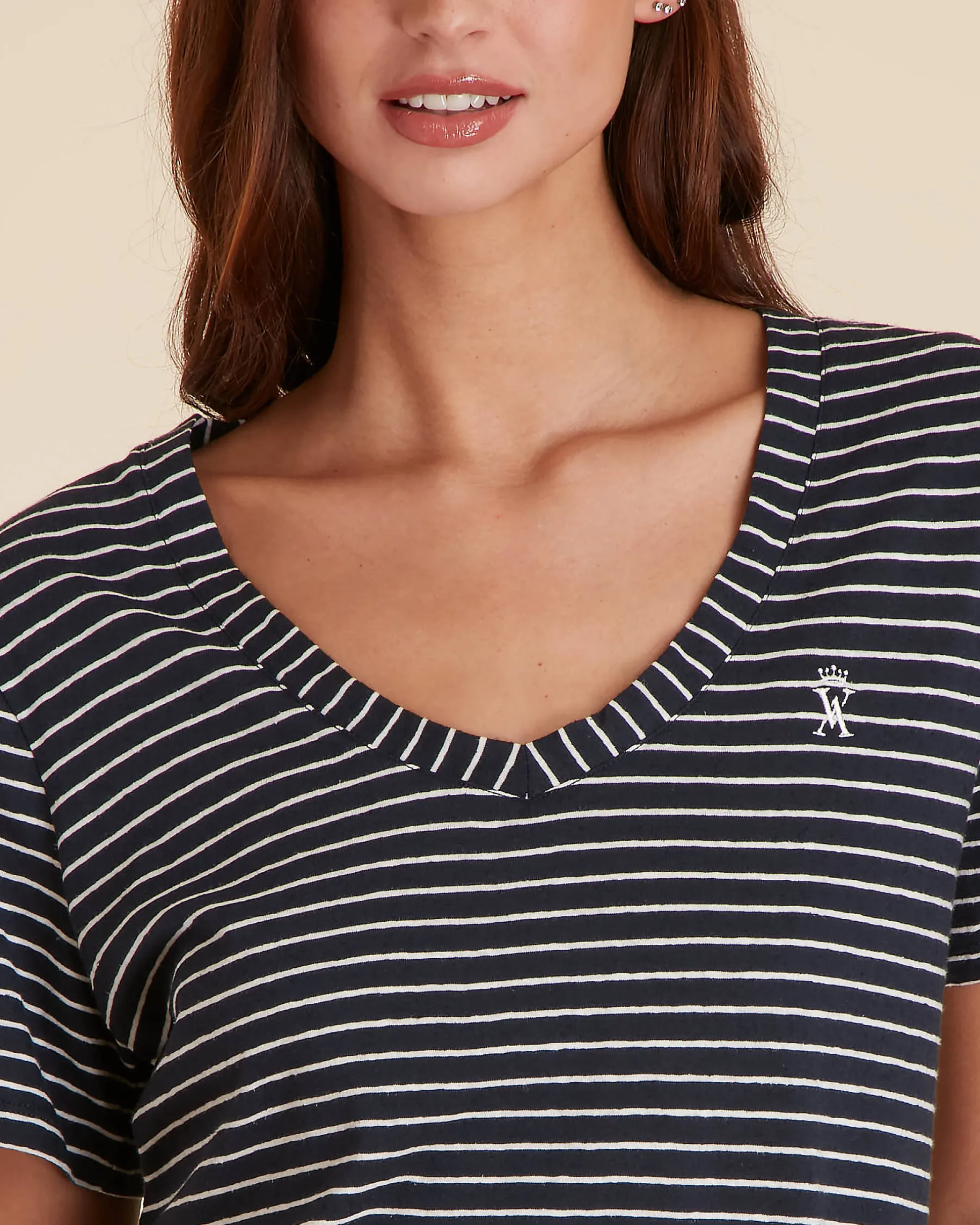 Femme Vicomte A Polos & T-Shirts^T-shirt Col V