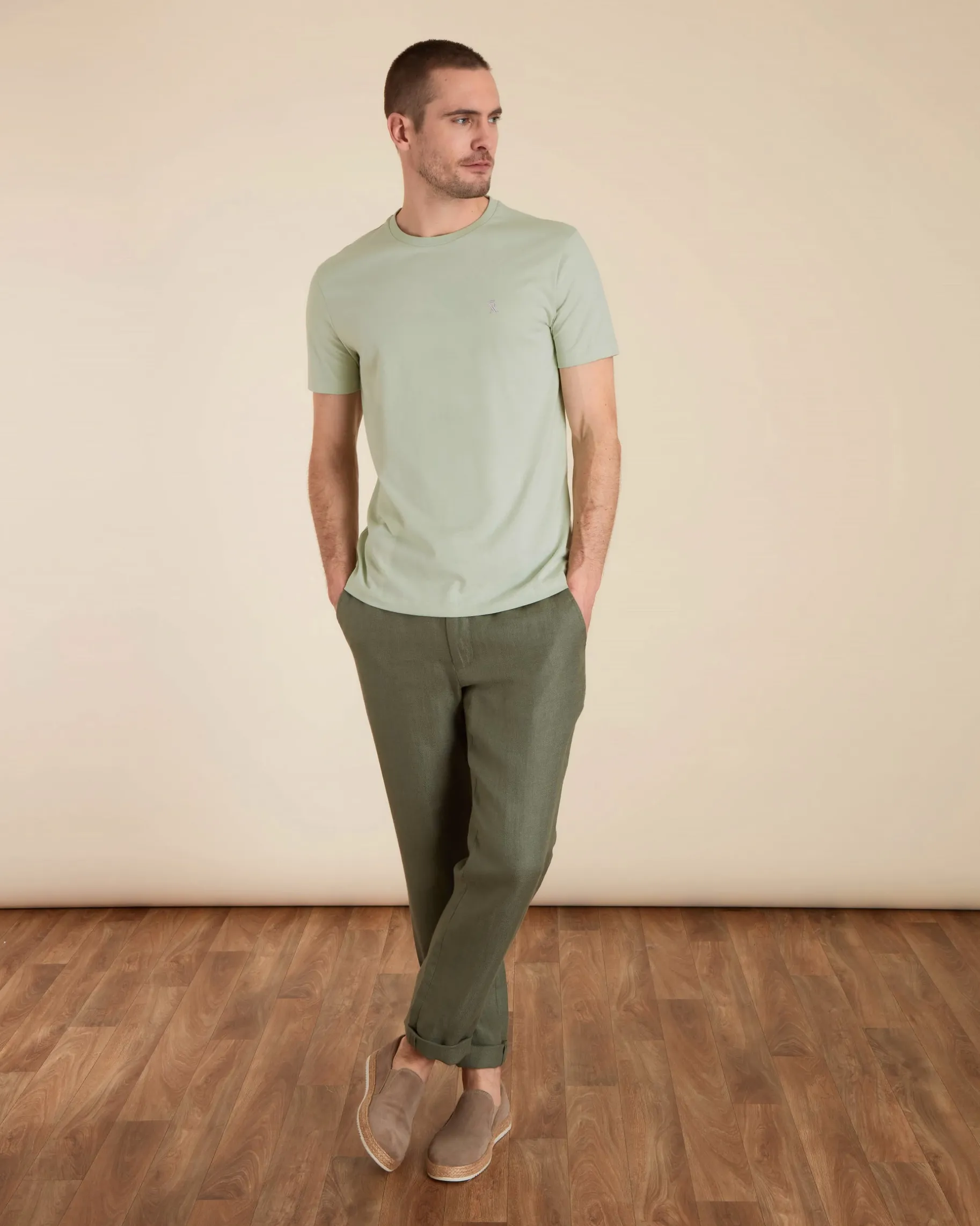 Homme Vicomte A T-Shirts^T-shirt Travis à Col Rond