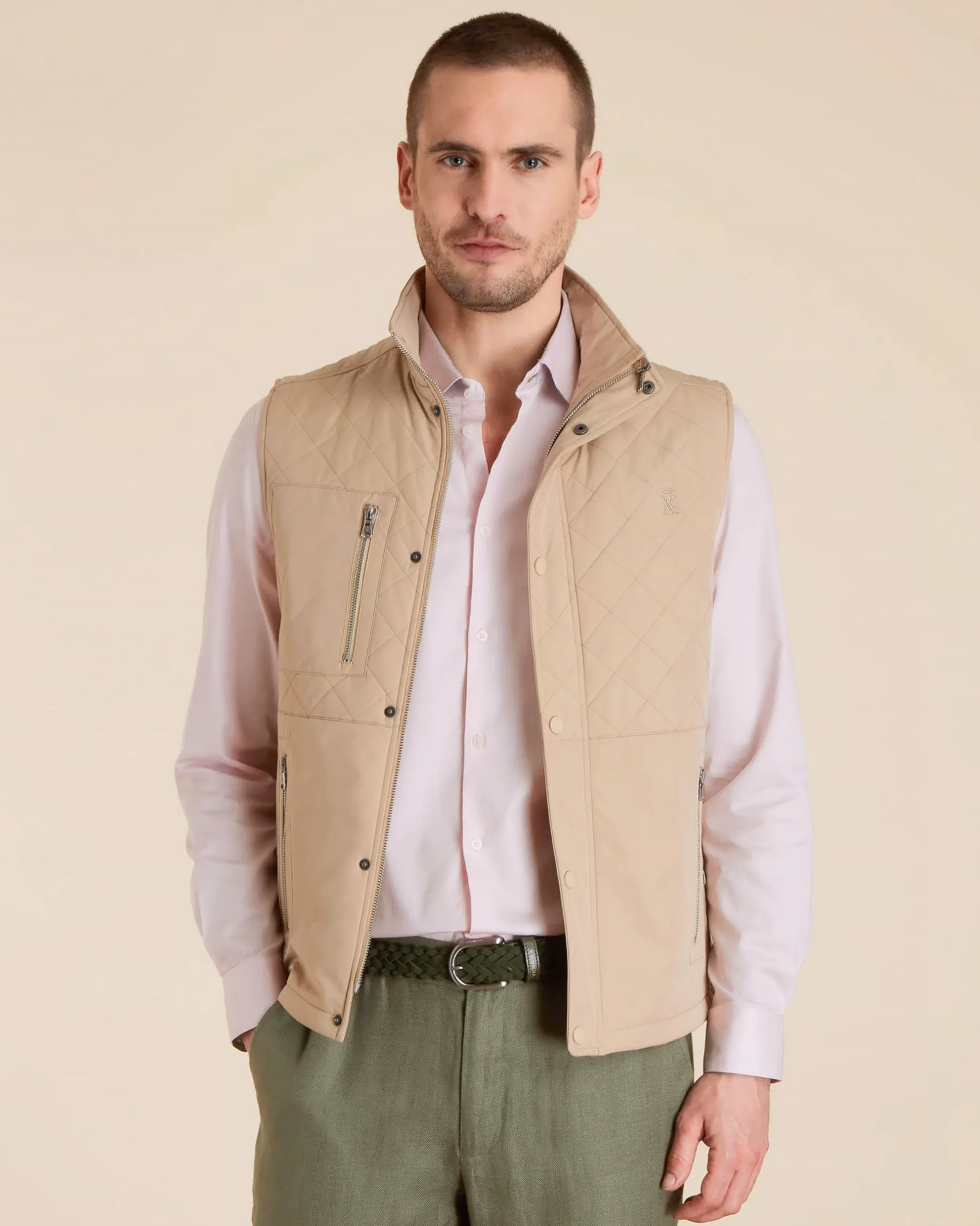 Homme Vicomte A Manteaux & Vestes^Veste Sans Manches